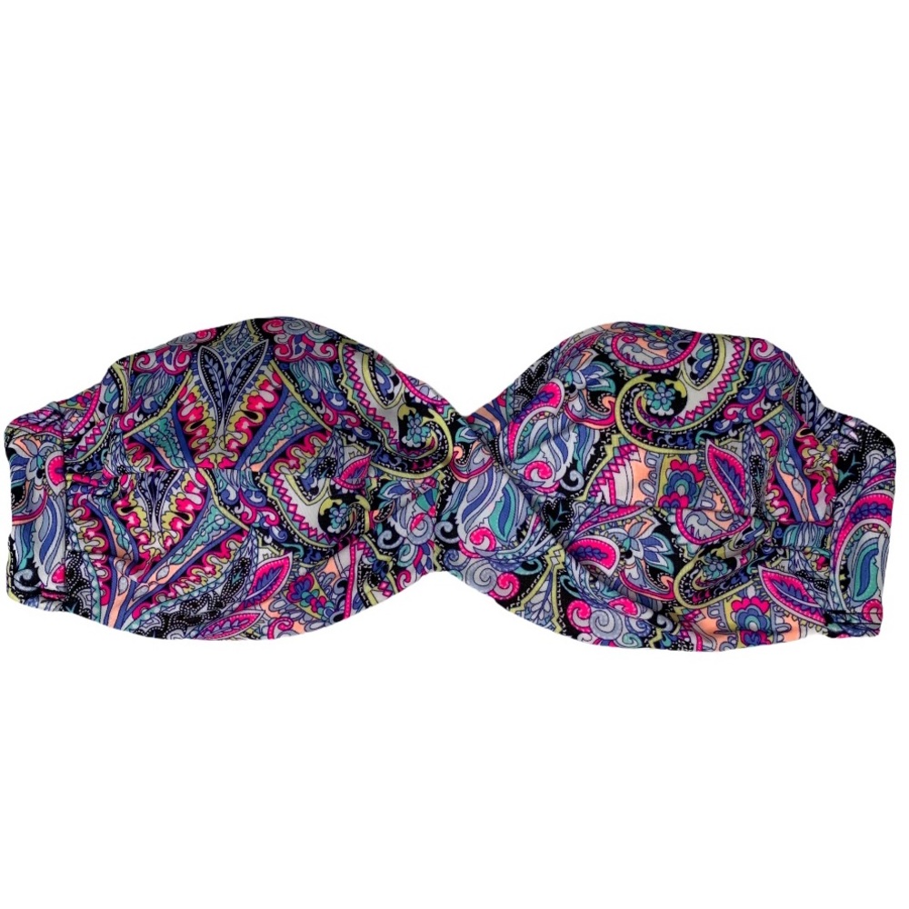 Victoria's Secret Paisley Bikini Top - Multicolor